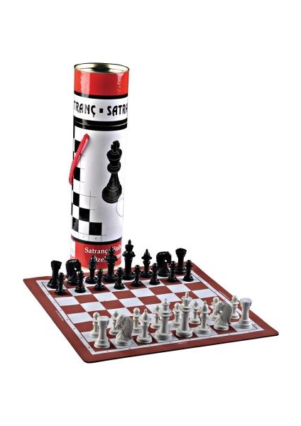 Satranç Kitabı Oyun Zemini ve Taşları