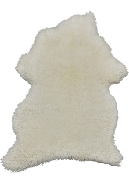 Yeni Uzun Tüylü Hakiki Deri Post 0373 - Yeni - Beyaz