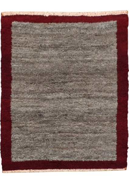 Uzun Tüylü Shaggy Tülü Yün Halı 0374 - Yeni - Gri