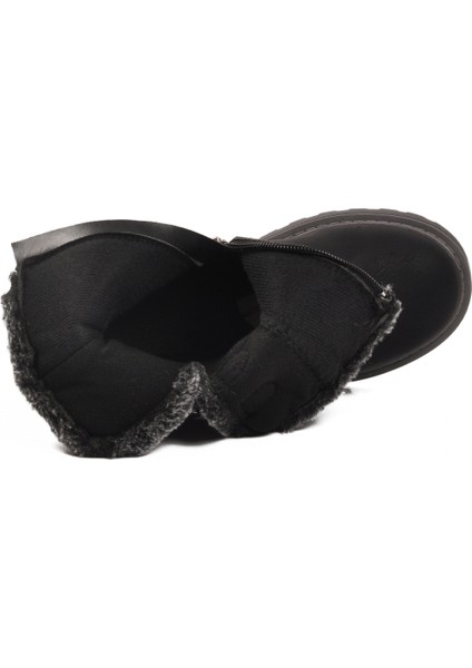 Siyah Polarlı Çocuk Bot Buckle F fırsatları