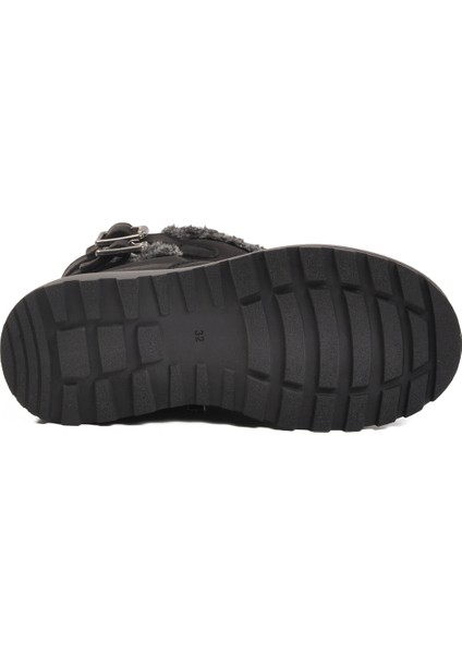 Siyah Polarlı Çocuk Bot Buckle F indirimleri