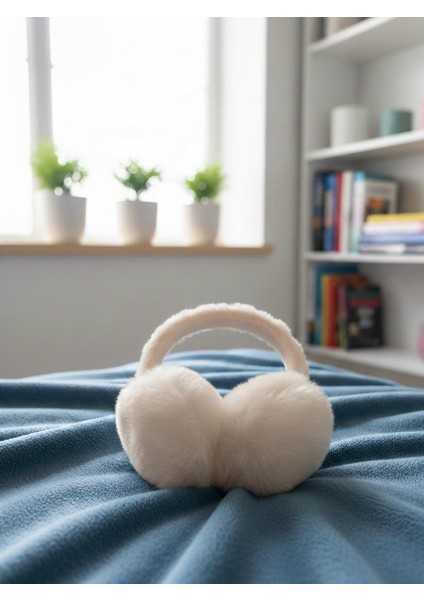 Tüylü Sıcak Tutan Peluş Kulaklık