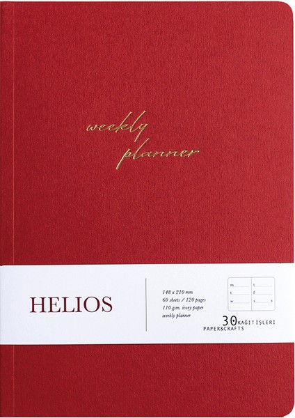Weekly Planner • Haftalık Planlayıcı Defter