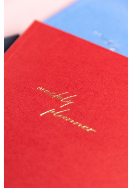 Weekly Planner • Haftalık Planlayıcı Defter indirimleri