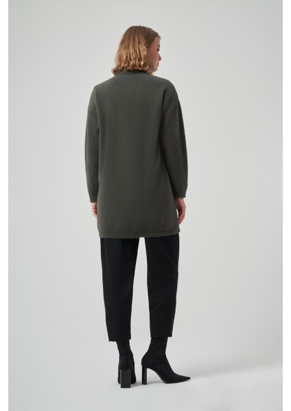 Nakış Işleme Detay Hırka 7007 Füme modelleri