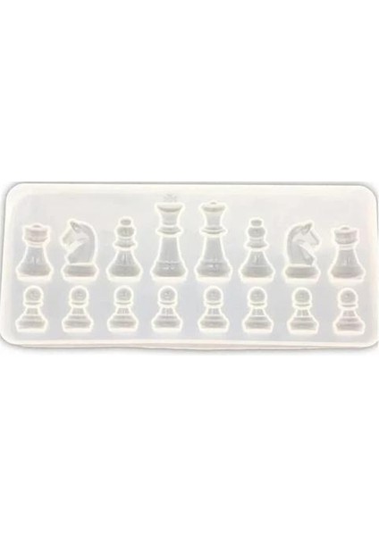 Epoksi Reçine Kalıp Santranç Kalıbı