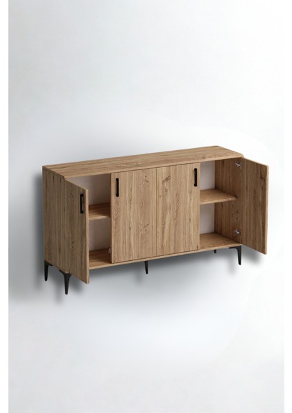 Hans 4 Kapaklı Çok Amaçlı Konsol Tv Sehpası Çam indirimleri