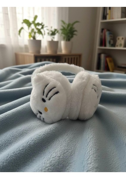 Kız Çocuk Hello Kitty Peluş Kulaklık