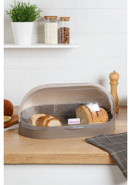 Şeffaf Kapaklı Büyük Boy Ekmek Kutusu – Hijyenik Ekmek Saklama Kabı fiyatları