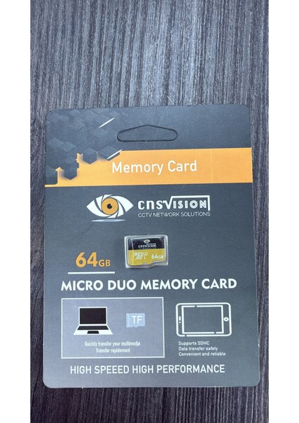 Memory Card 64GB Mıcro Duo Memory Card