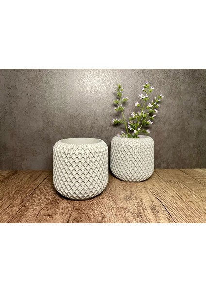 Dekoratif Mum Kalıbı -Çiçek Saksısı Dekoratif Obje fiyatları