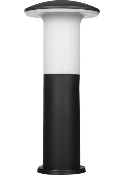 Dora Mantar Setüstü Siyah Bahçe Armatürü Pvc Gövde 1XE27 / Akviva