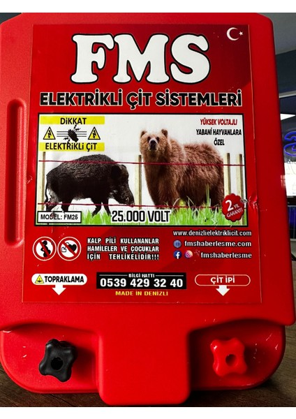 80S 14.5 Joule Sensörlü Çit Cihazı fırsatları