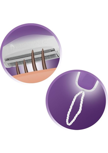 Kadın Tıraş Makinesi Compact Smooth&silky WSF4810, Açılı Tıraş Başlığı, Islak ve Kuru Uygu modelleri