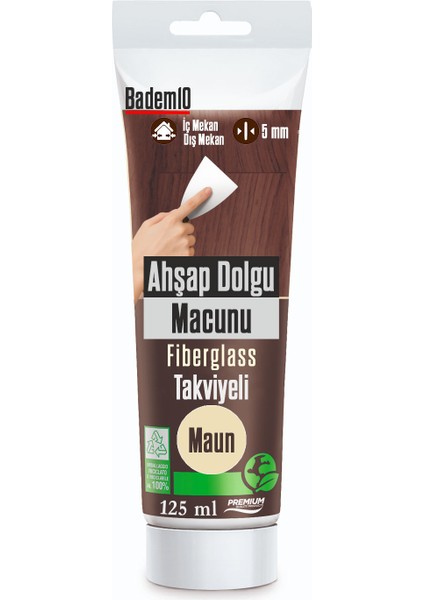 Ahşap Parke Tamir Macunu Maun Mobilya Masa Dolgu Çatlak Çizik Giderici 125 ml Kullanım Hazır indirimleri