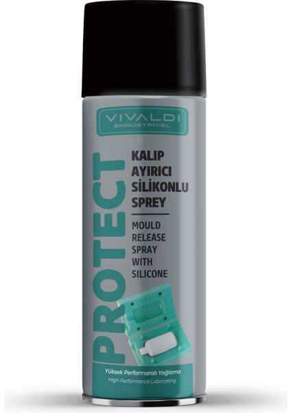Kalıp Ayırıcı Silikonlu Sprey 500 ml