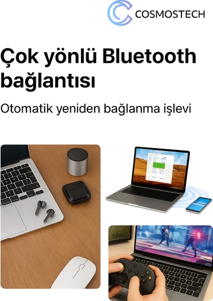 AX900 Wifi 6 & Bluetooth 5.4 USB Adaptör – 900 Mbps Çift Bant 2.4g/5g Kablosuz Alıcı, Sürücüsüz, WIN10/WIN11 Uyumlu