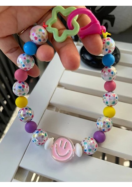 Çok Renkli Sevimli Kalpli Boncuklu Köpek Kolyesi / Tasması fiyatları