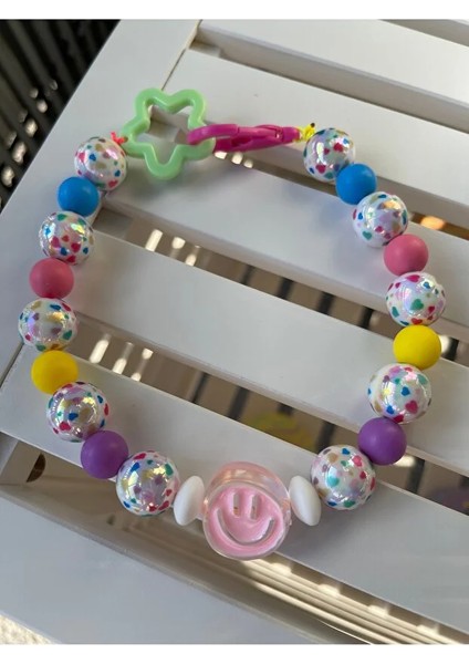 Çok Renkli Sevimli Kalpli Boncuklu Köpek Kolyesi / Tasması modelleri