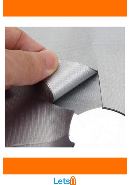 Kullanışlı Alüminyum Ocak Koruyucu Ped Seti 4 Adet modelleri