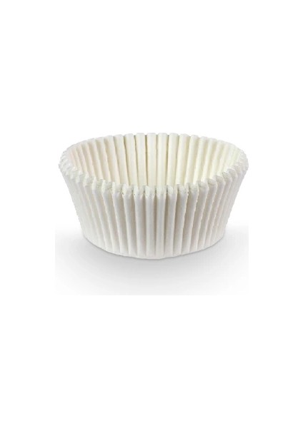 Muffin Kağıt Kek Kapsülü Ince Beyaz Mini 100 Lü fiyatları