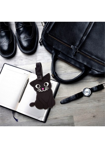 Çanta Etiketi - Valiz Etiketi - Ani Luggage Siyah Kedi fiyatları