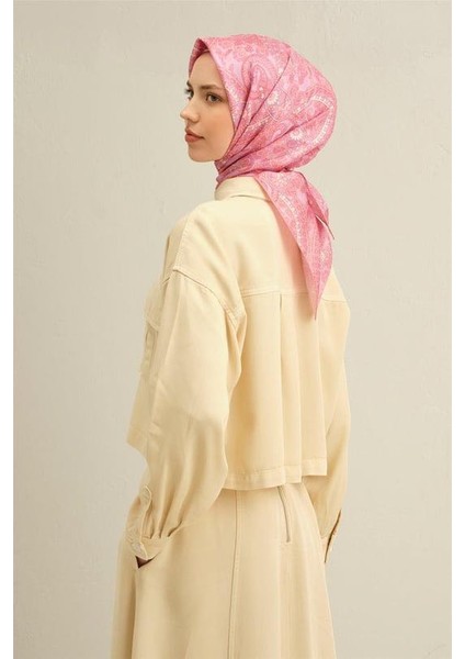 Etnik Desenli Saf Ipek Sura Eşarp 9304D 52 fiyatları