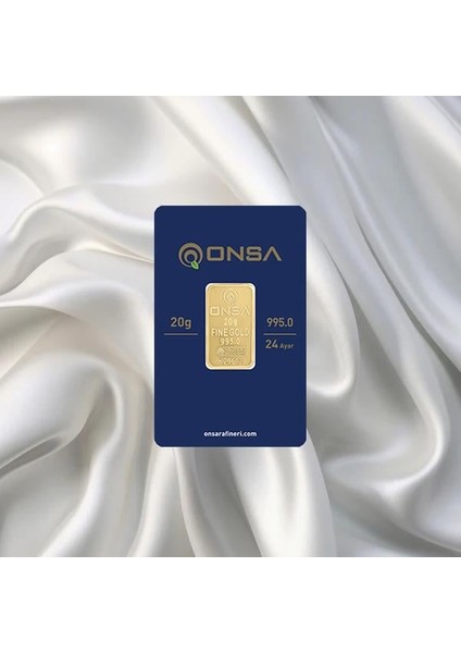 20 gr 24 Ayar Onsa Gram Altın