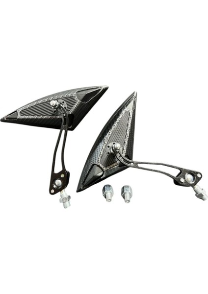 Cihadmotor Yarasa Üçgen Ayna Motosiklet Aynası Karbon (Tüm Motorlara Uyumlu Universal) (8mm ve 10MM) fiyatları