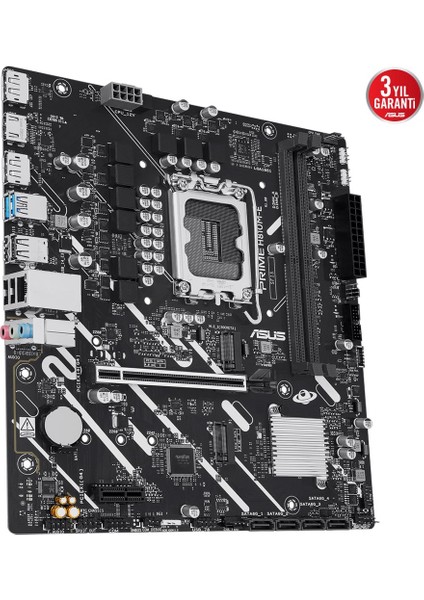 Prıme H810M-E-CSM 6400MHZ Ddr5 Soket Lga 1851 Dp M.2 Hdmı Matx Anakart modelleri