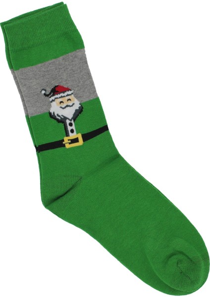 Yılbaşı Desenli Çorap