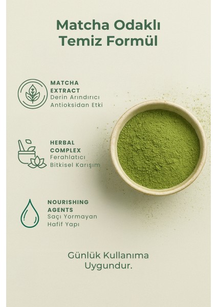 Ixora Dökülme Karşıtı Matchalı Şampuan 200 ml modelleri