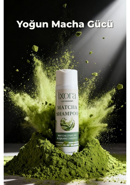 Ixora Dökülme Karşıtı Matchalı Şampuan 200 ml indirimleri