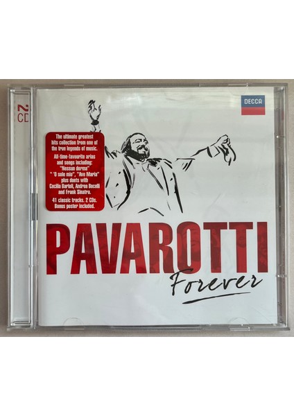 Pavarotti Forever CD (Orijnal 2007 Dönem Baskı Cd)
