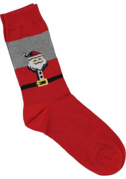 Yılbaşı Desenli Çorap