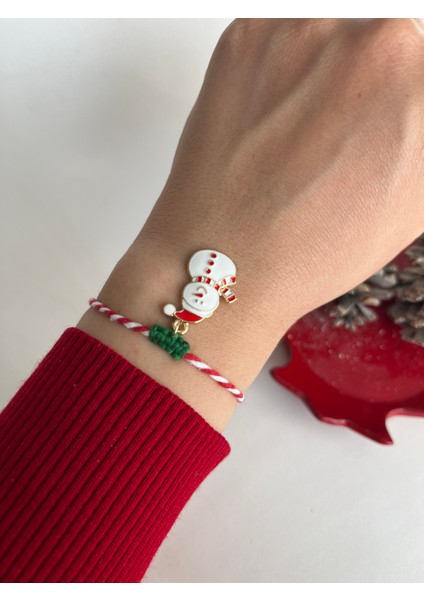 Yılbaşı Temalı El Yapımı Bileklik – Karışık Figür Gönderim