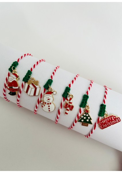 Yılbaşı Temalı El Yapımı Bileklik – Karışık Figür Gönderim fiyatları