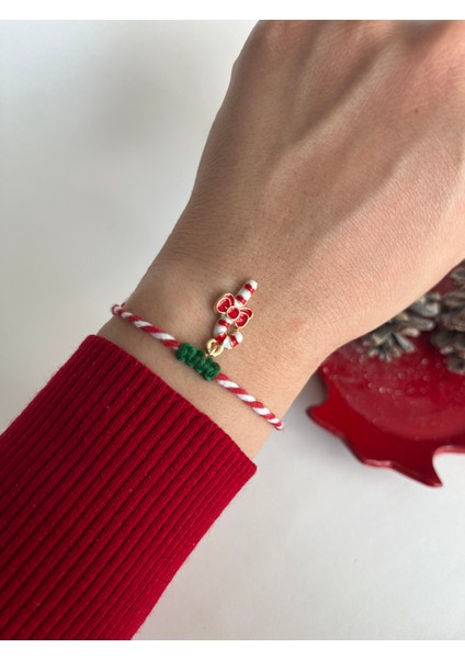 Yılbaşı Temalı El Yapımı Bileklik – Karışık Figür Gönderim indirimleri