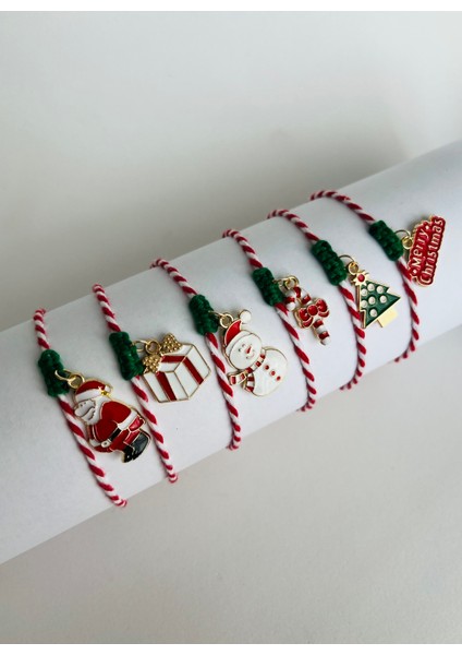 Yılbaşı Temalı El Yapımı Bileklik – Karışık Figür Gönderim