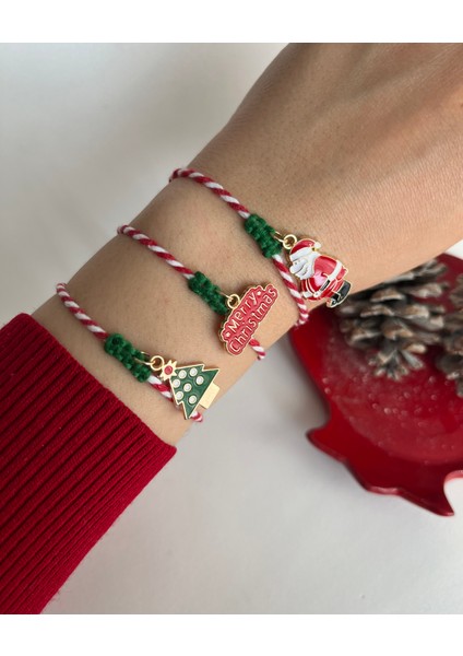 Yılbaşı Temalı El Yapımı Bileklik – Karışık Figür Gönderim
