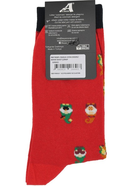 Yılbaşı Desenli Çorap modelleri