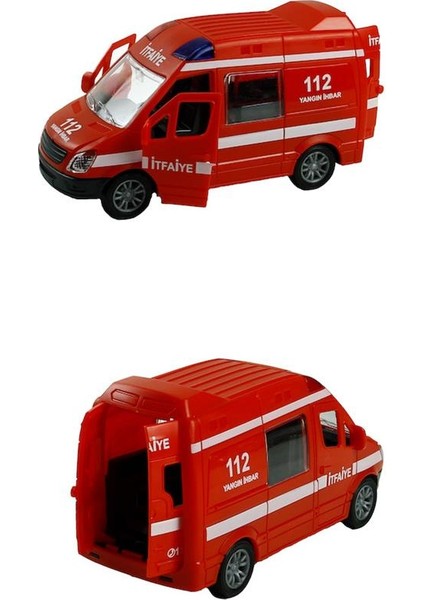 JW567-023 Sürtmeli 1:32 Ilk Yardım Aracı -Vrd modelleri