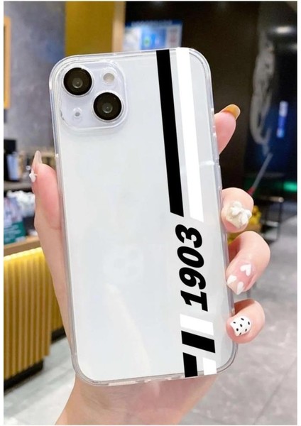 Iphone 15 Plus & Iphone 14 Plus Uyumlu Desenli Şeffaf Silikon Kılıf modelleri