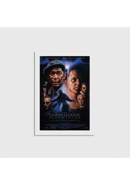 The Shawshank Redemption V2 Çerçevesiz Poster Duvar Dekorasyonu