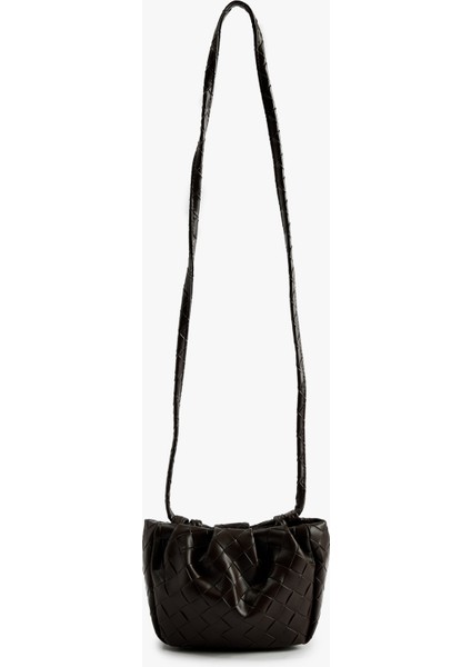 Suni Deri Örgü Detaylı Çapraz Çanta fırsatları