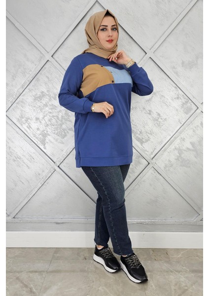 Kadın Kombnli Taş Detaylı Tesettür Tunik fiyatları