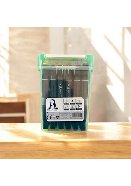 Mona Lisa Çift Uçlu Marker Kalem 24 Renk Tm1 24. fırsatları