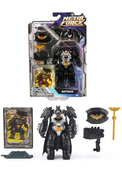 Dc Metal Force Aksiyon Figürü 6070907 - Batman