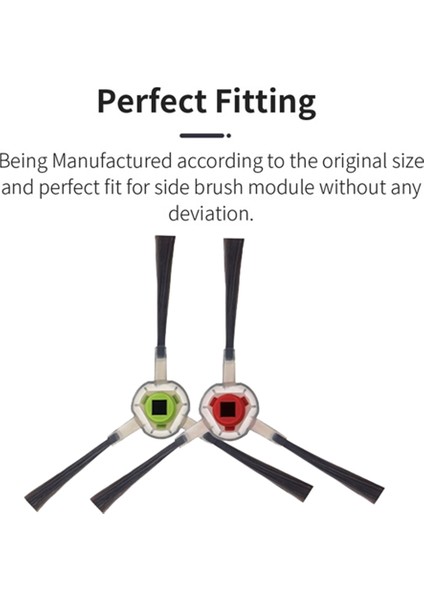 12 Adet Yan Fırça Irobot Roomba Combo 111/113 R113840 Elektrikli Süpürge Yedek Parçaları Vakum Yan Fırça (Yurt Dışından) indirimleri