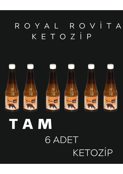 royal ilaç 6 adet royal rovita kezotip (bir ürün500 ml )
